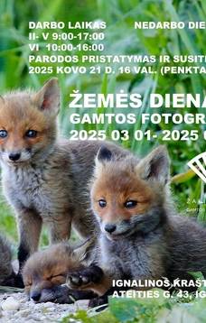 Paroda „Žemės diena 2025. Gamtos fotografija“