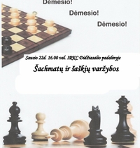 Соревнования по шашкам и шахматам в Большом зале