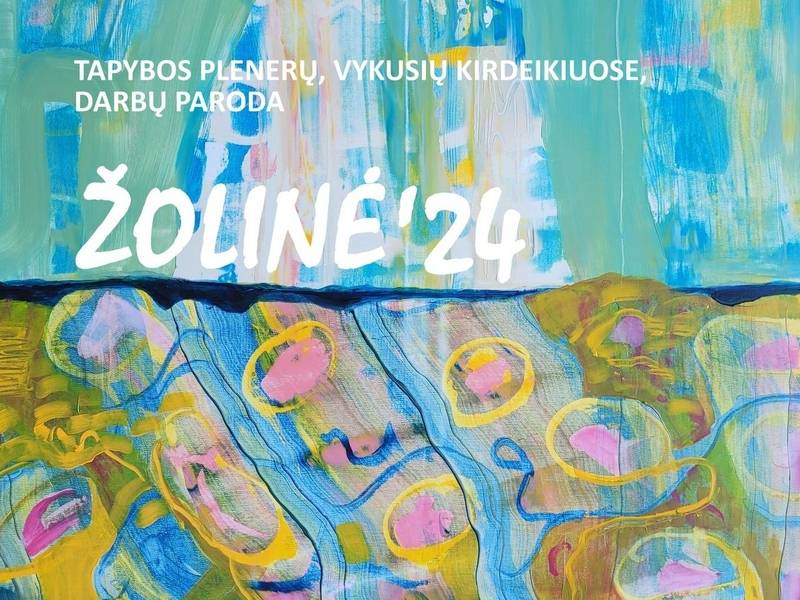 Tapybos plenerų, vykusių Kirdeikiuose, darbų paroda „Žolinė'24“ 