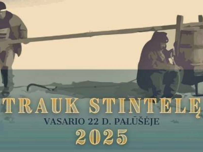 Trauk stintelę 2025 Palūšėje 