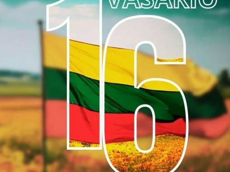 Vasario 16-osios renginys „Vienybė težydi!“