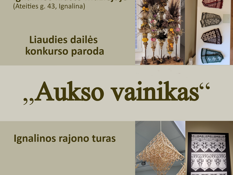 „Aukso vainikas“ Ignalinos rajono turas